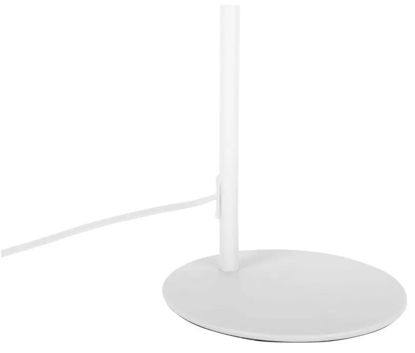Бяла настолна лампа , височина 45 cm Shell - Leitmotiv