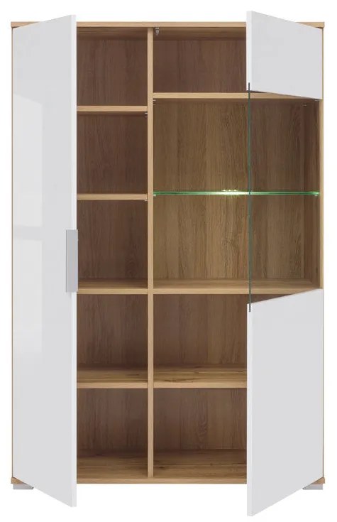 Витринен шкаф ZELE REG1W1D/90