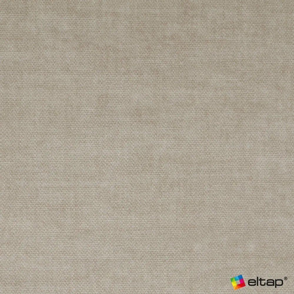 Бежов кадифен разтегателен ъглов диван с място за съхранение (десен ъгъл L форма) Barea – ELTAP