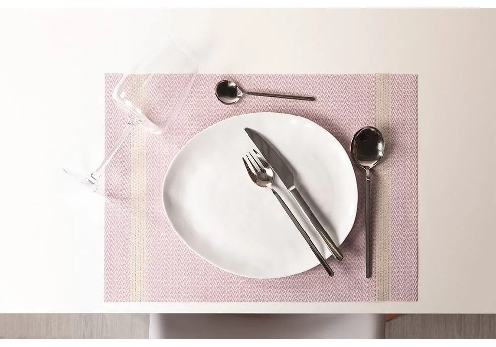 Пластмасова подложка за хранене 45x33 cm Fishbone - Tiseco Home Studio