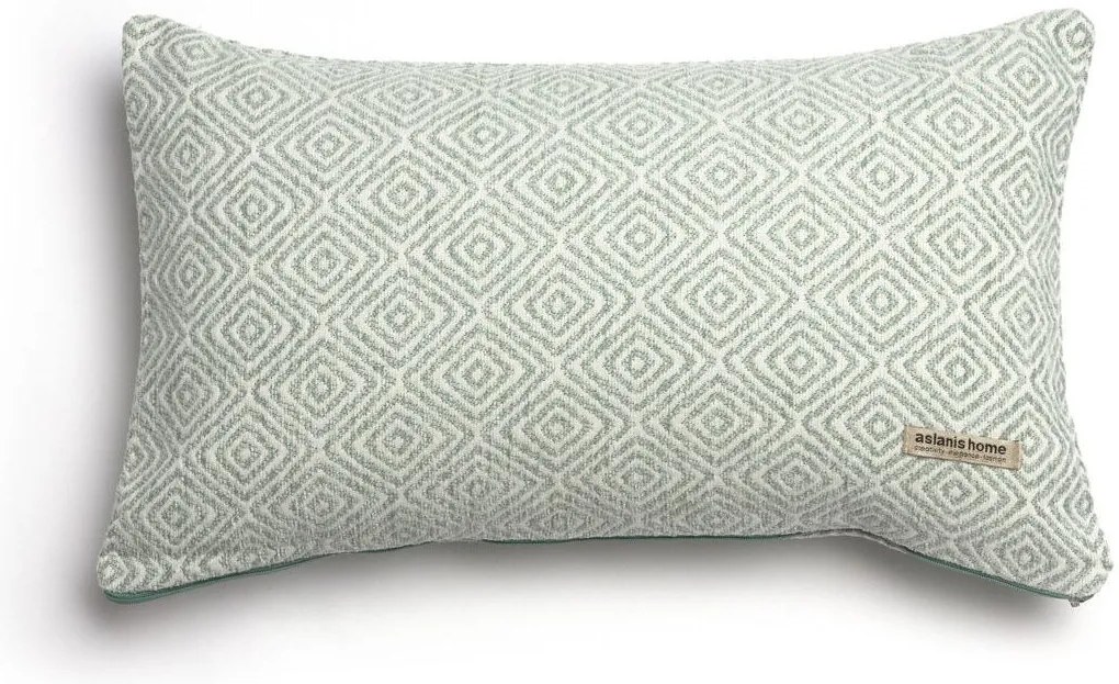Декоративна калъфка за възглавница Aslanis Home Panion-Menta-Zaxari-30 x 50 cm