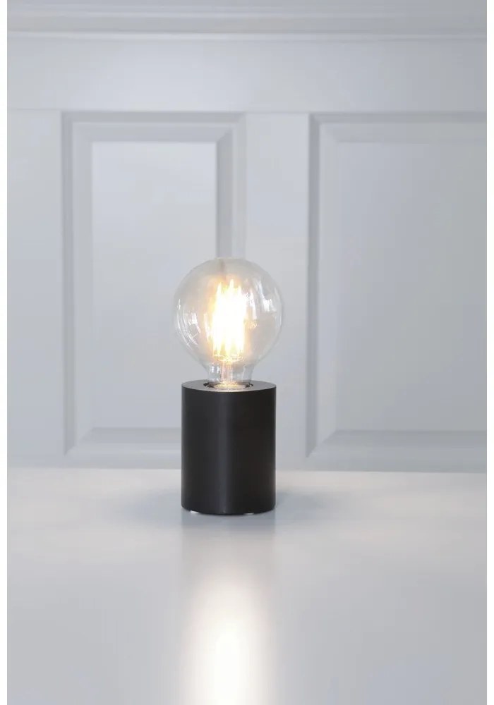 Черна основа за лампа 10 cm Tub - Star Trading