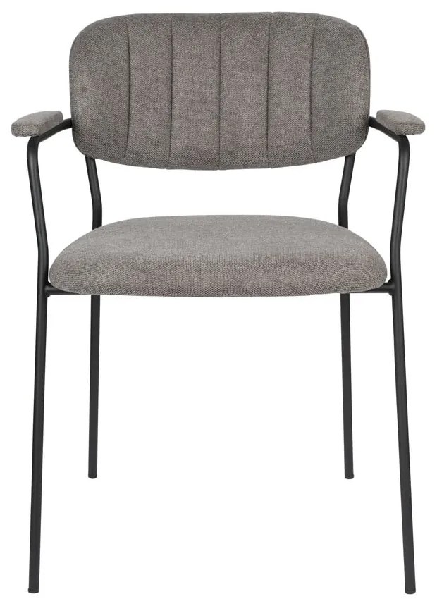 Светлосиви трапезни столове в комплект от 2 Jolien - White Label