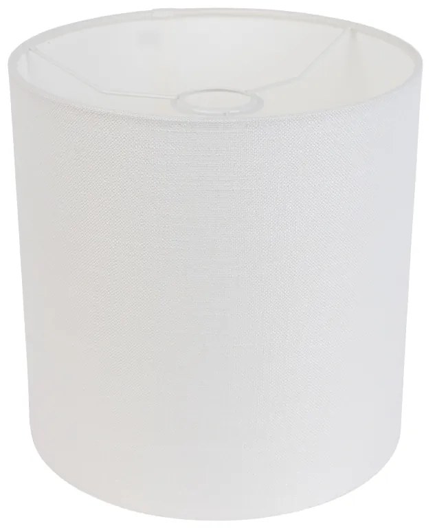 Абажур от плат бял 25/25/25