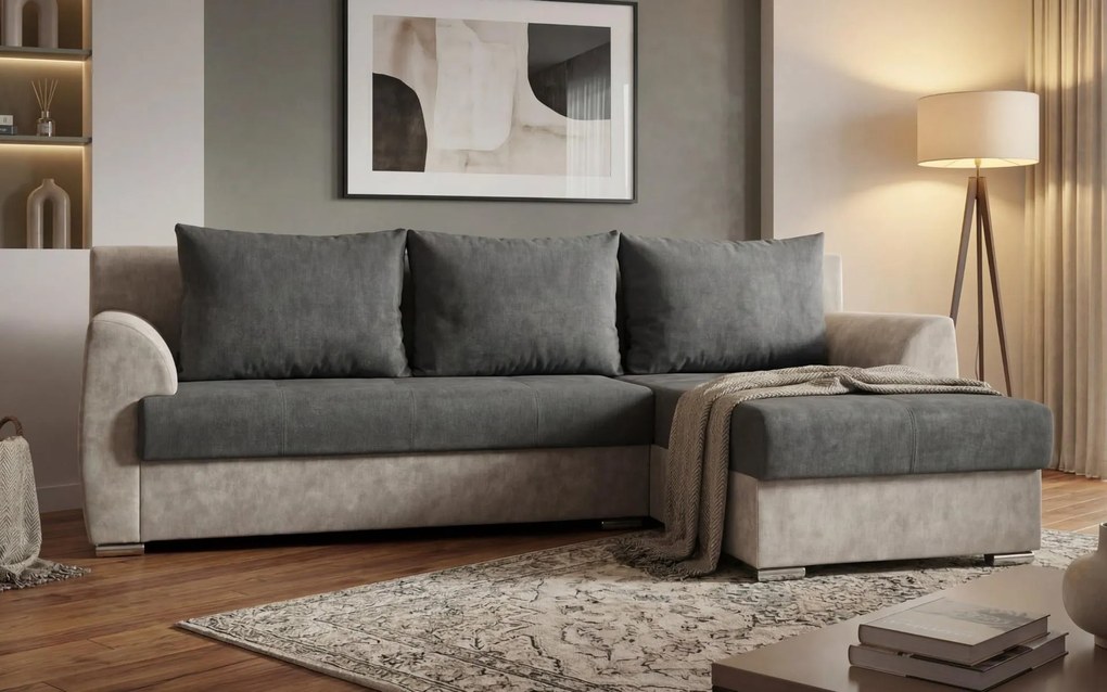 Разтегателен ъглов диван Берг