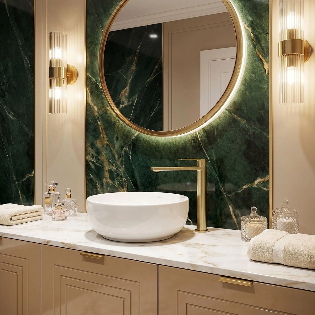 Смесител за баня Rea Hunter Brush Gold High