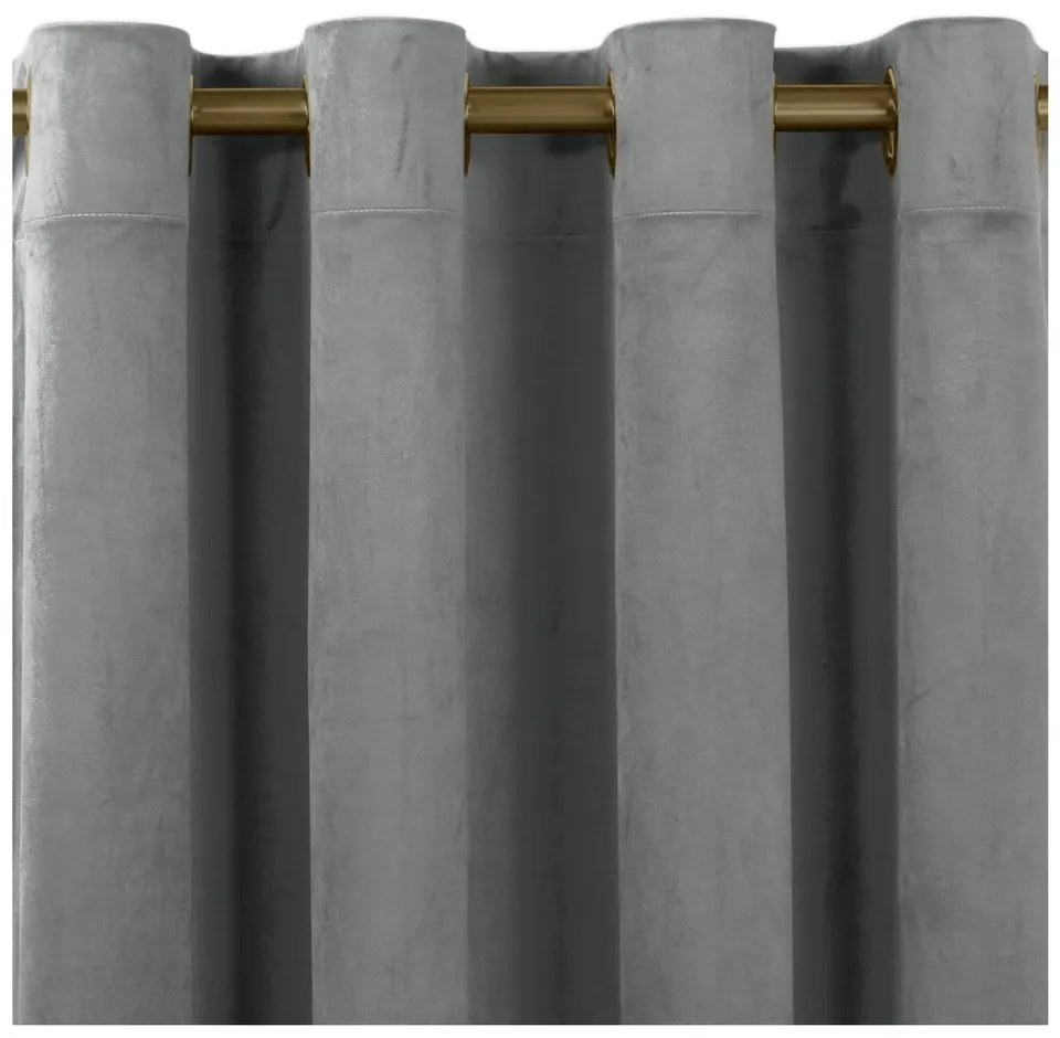 Завеса в цвят антрацит 200x270 cm Vila - Homede