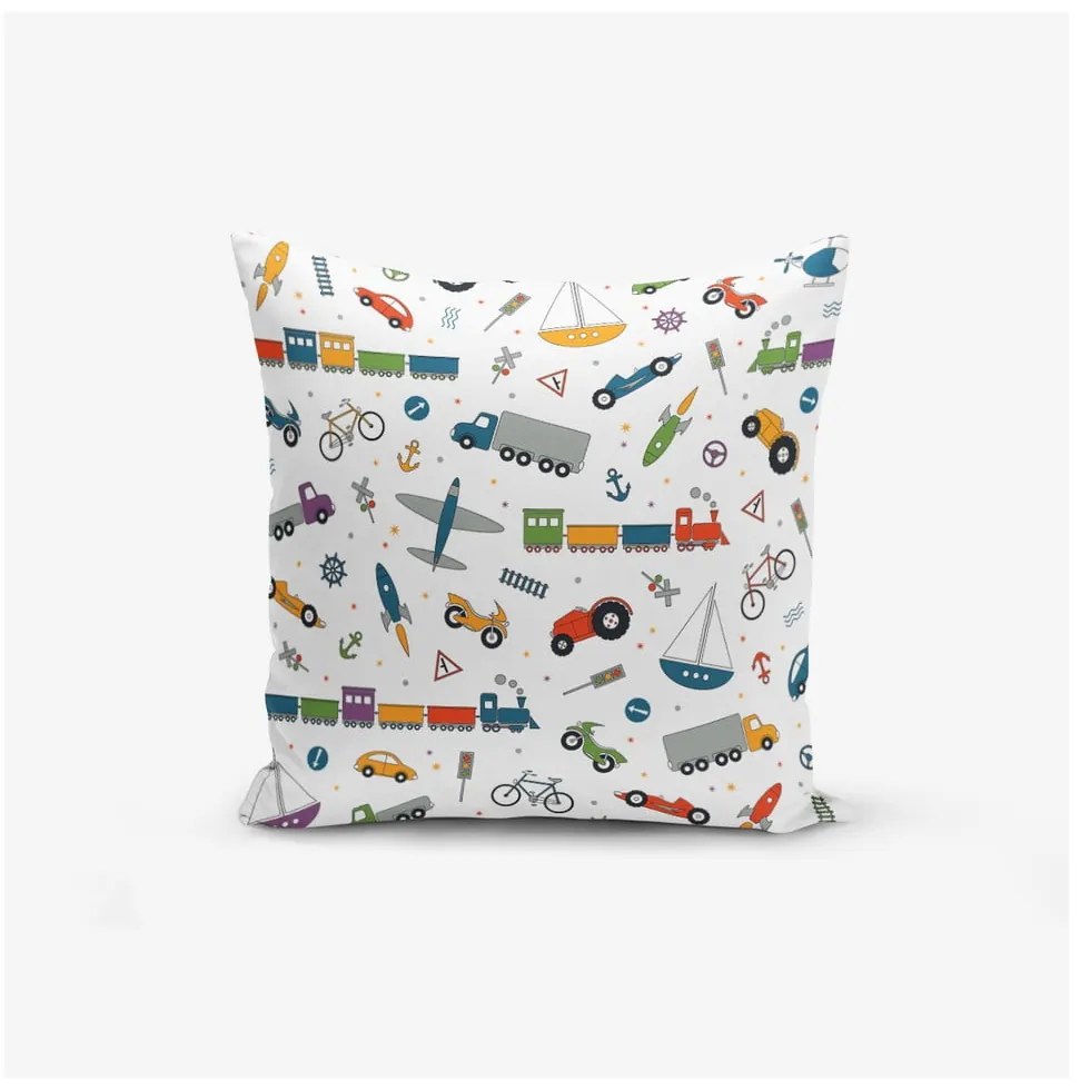 Бебешка калъфка за възглавница Child Vehicles - Minimalist Cushion Covers