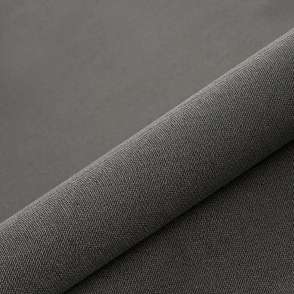 Тъмносиво двойно легло 140x200 cm тапицирано с място за съхранение с включена подматрачна рамка Solvo – Maison de Rêve