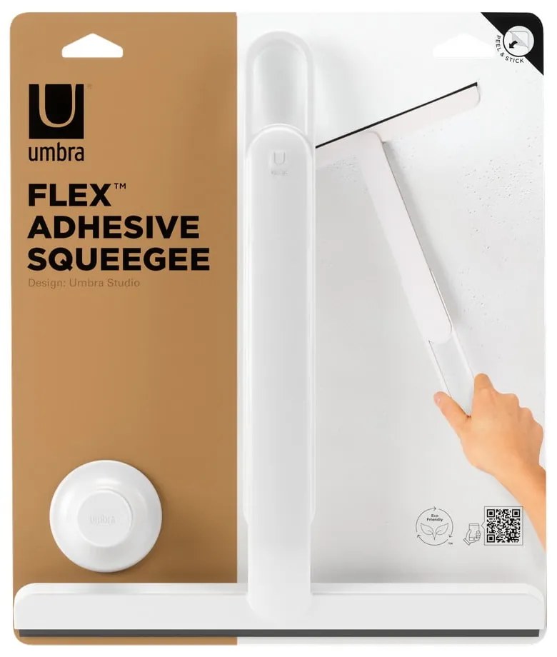 Бяла стъргалка с държач 40 cm Flex – Umbra