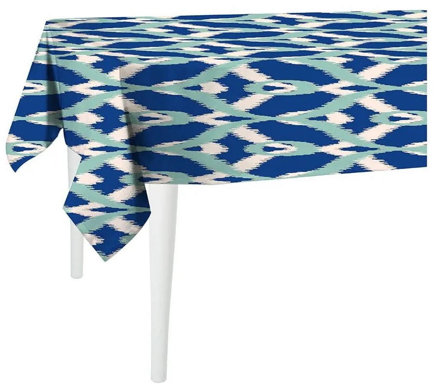 Синьо-зелена покривка за маса Coastal, 140 x 140 cm Honey - Mike &amp; Co. NEW YORK