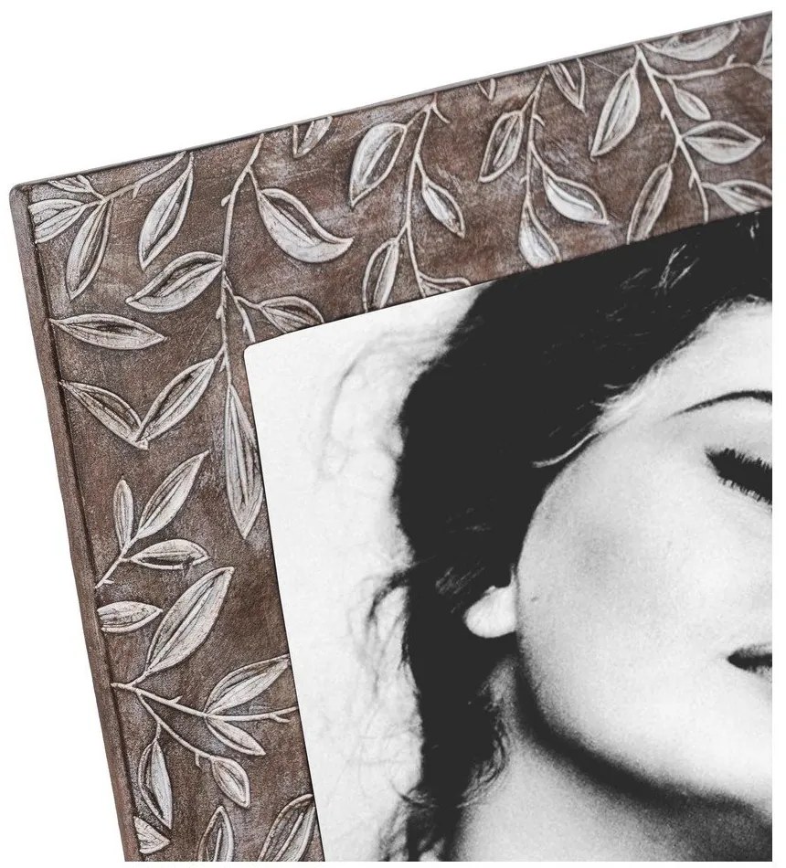 Кафява стояща рамка от полирезин 16x21 cm – Ixia