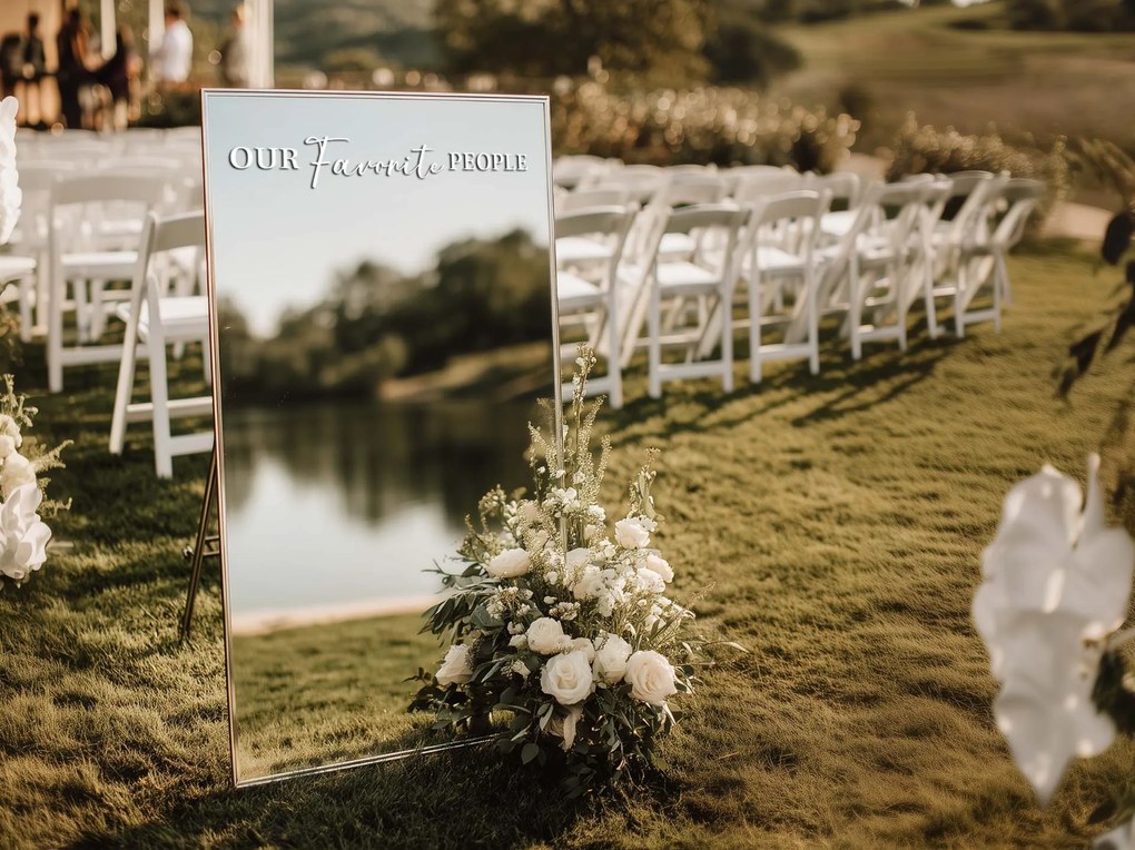 Стикер za огледало S46 – Our favorite people