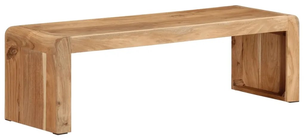 351648 vidaXL ТВ поставка, 110x33x33 см, масивно акациево дърво