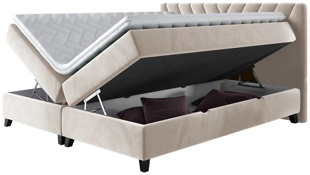 Тапицирано легло Romantic-180 x 200 cm-Mpez