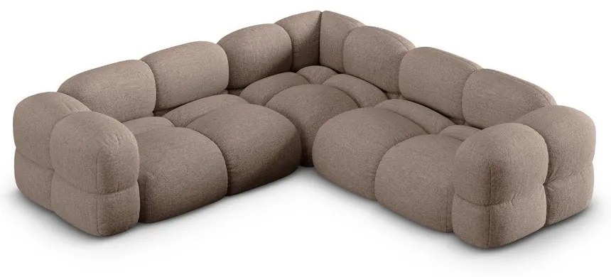 Кафяв ъглов диван Loretto – Cosmopolitan Design