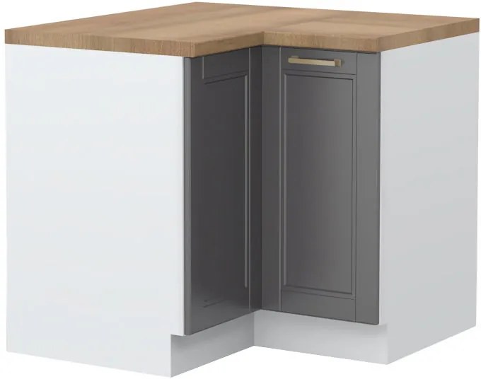 Подов ъглов шкаф Tahoma R-UG-2K-Graphite