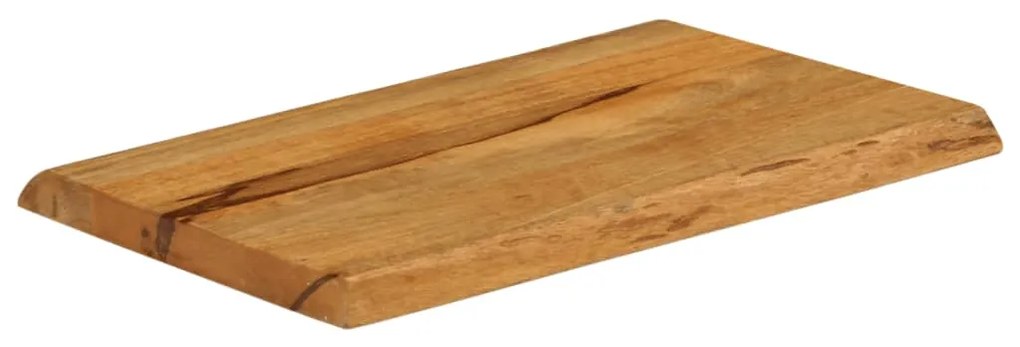 370752 vidaXL Плот за маса, 60x40x2,5 см, жив ръб, масивно дърво манго