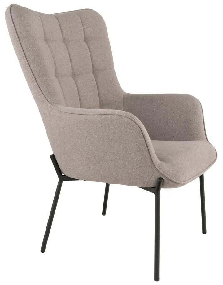 Светлосиво кресло Glasgow – House Nordic