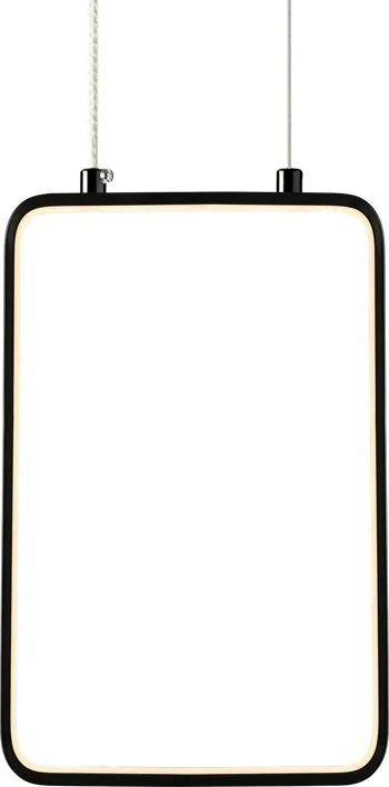 Полилей Frame LED-Черен-дължина: 18 См.