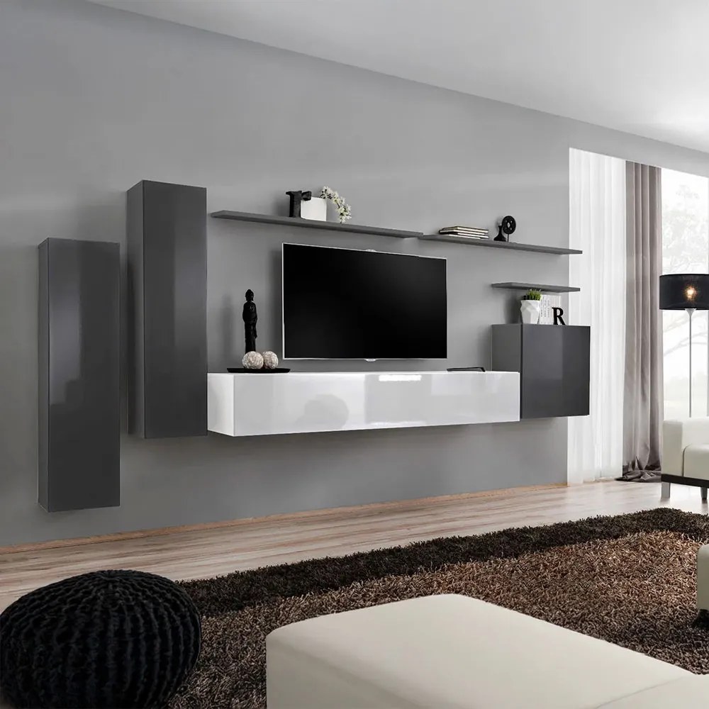 Холна секция Swiss I-Gray - White