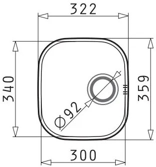 Измийте Pyramis IRIS 1B-30X34