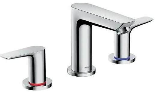 Стоящ смесител с три отвора, 71733000, Hansgrohe