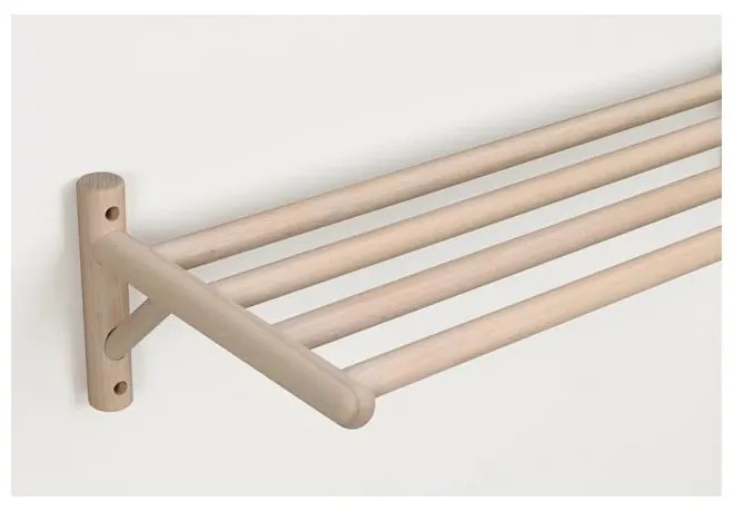 Висяща етажерка за обувки от дъбово дърво в естествен цвят Milford - Rowico