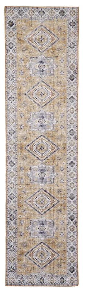 Сиво-бежов килим 225x60 cm Topaz - Think Rugs