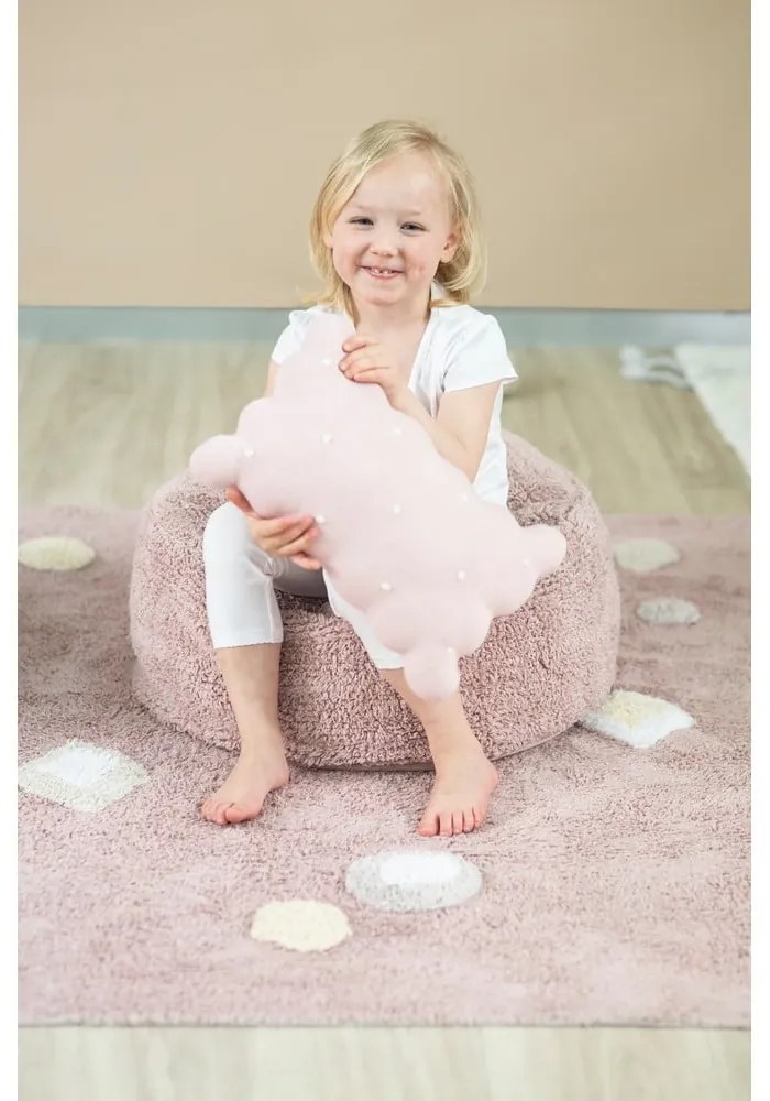 Детска възглавница Biscuit Pink – Lorena Canals