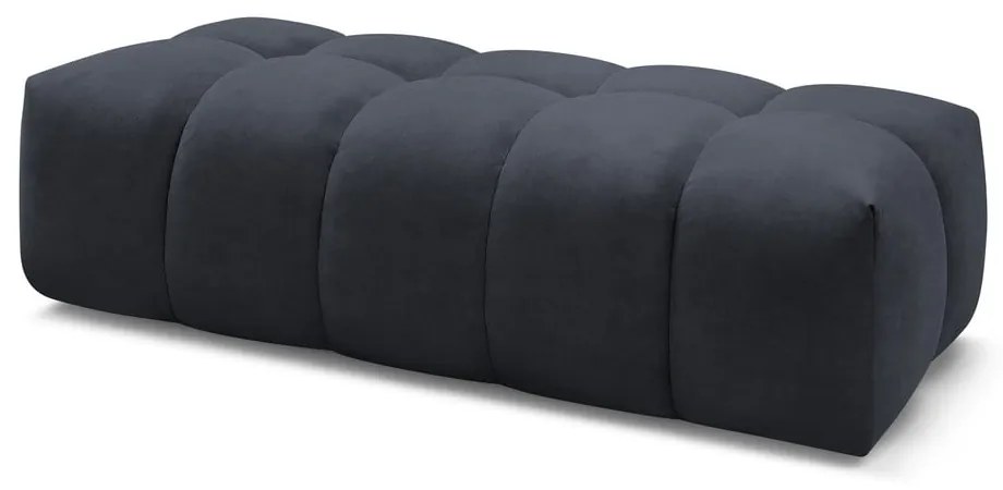 Тъмносиня табуретка за крака Mont-Blanc - Bobochic Paris