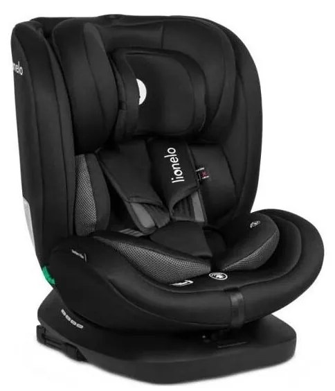 Lionelo - Детска седалка BASTIAAN i-Size 40-150 см, черна