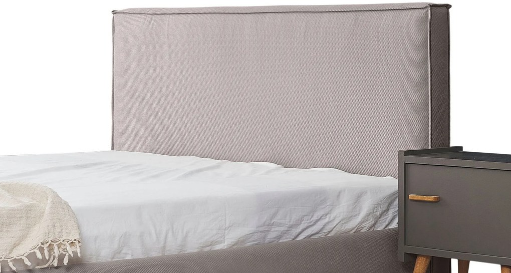 Тапицирано легло Pure-Gkri Anoixto-110 x 200-Με μηχανισμό ανύψωσης