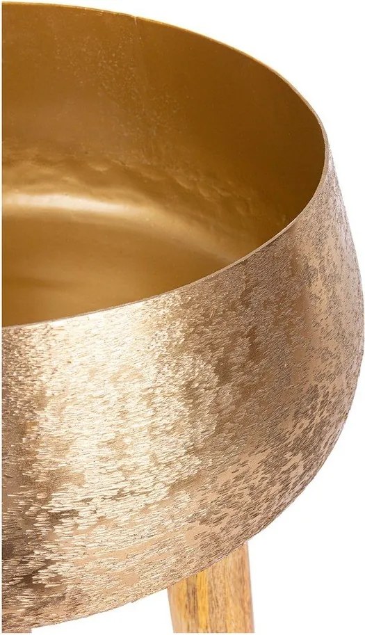 Метални ръчно изработени покрития за кашпи в комплект 3 бр. ø 37,5 cm Varanasi – Bizzotto