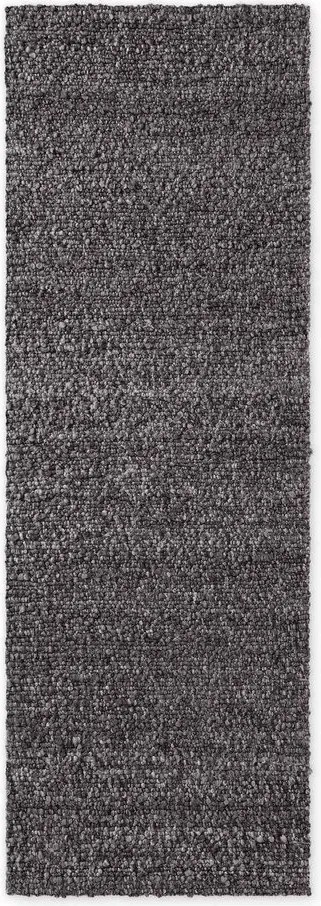 Тъмносива ръчно изработена пътека от букле 80x200 cm Notting Hill Portobello – Ted Baker