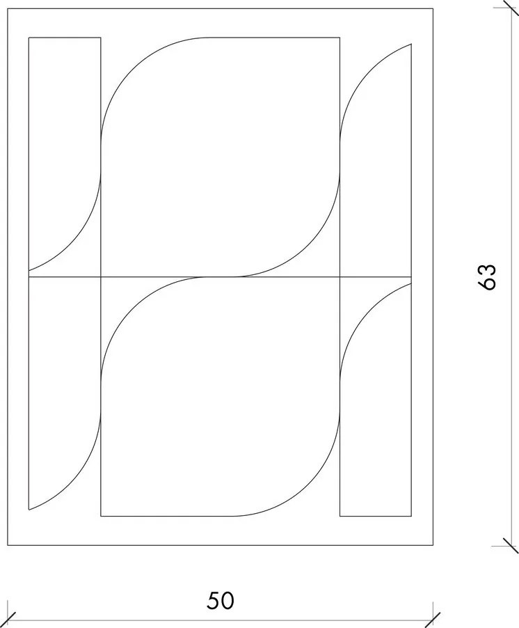 Памучни кърпи за съдове в комплект 2 бр. 50x63 cm Abi – noo.ma