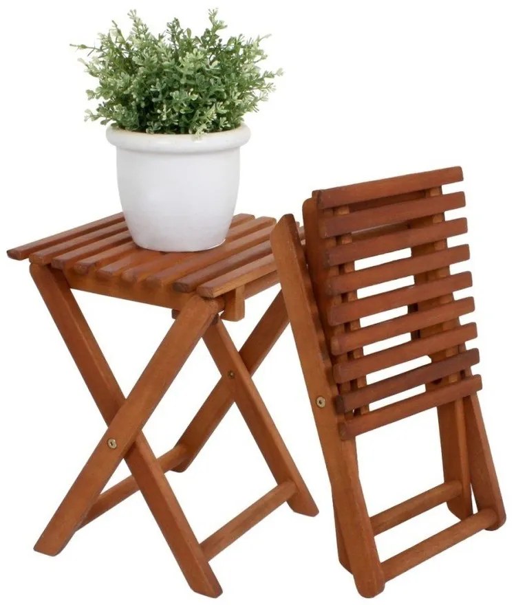 Кафяви градински столове в комплект 2 бр. Tacoma – Garden Pleasure