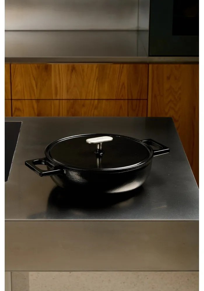 Тиган с капак от излято желязо ø 26 cm tegame Mattia 3.0 – FABINI