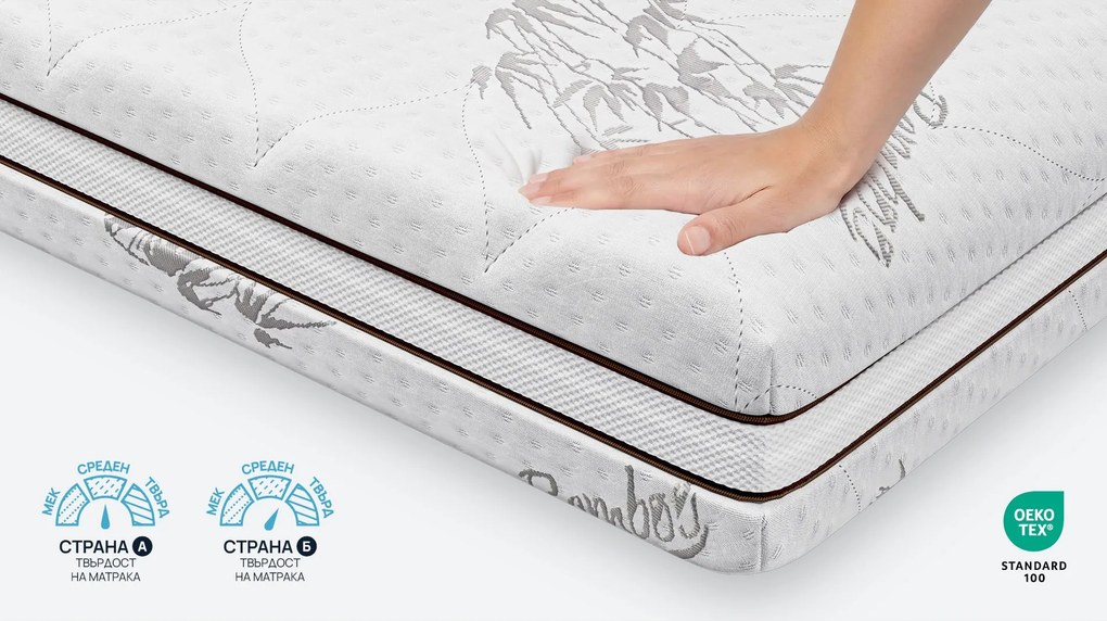 Матрак Bamboo 7 от Sleepy 20 см