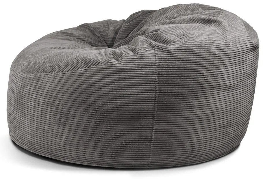 Лилав пуф от рипсено кадифе Om 135 – SLOWDOWN