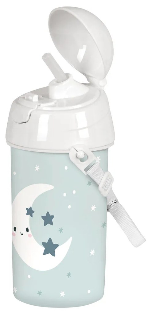 Бутилка за вода Safta Luna Сив PVC (500 ml)