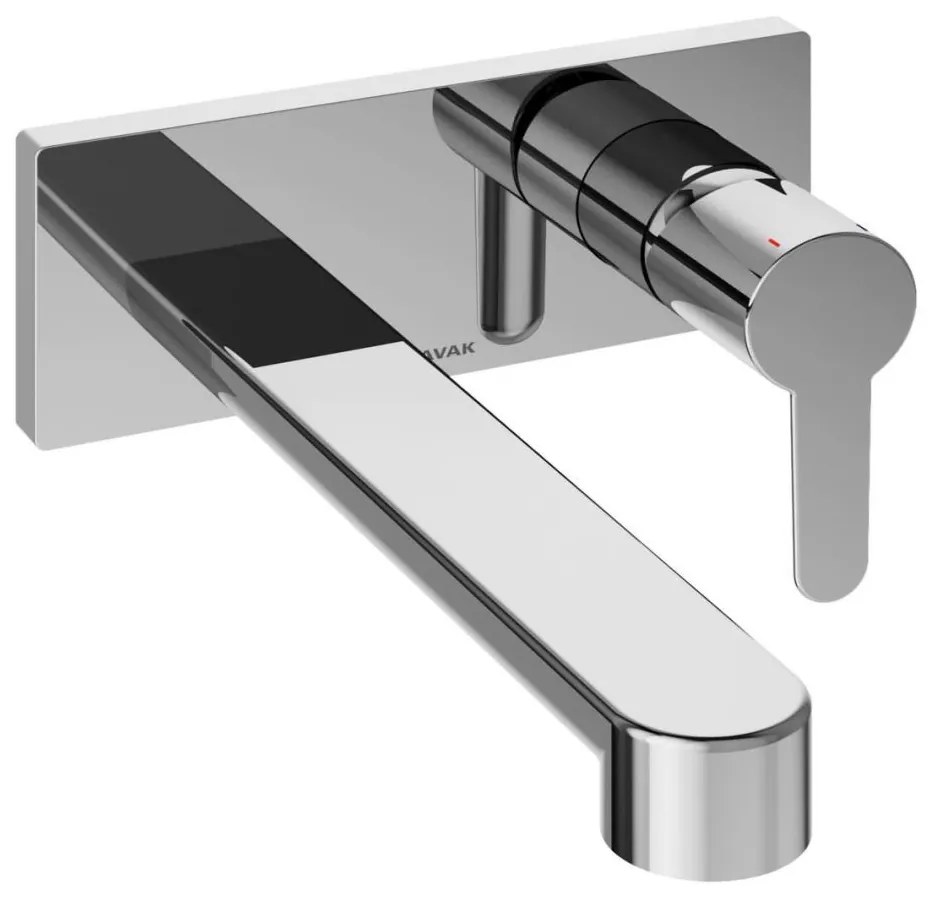 Ravak X070146 - Смесител за умивалник за вграден монтаж PURI, лъскав хром