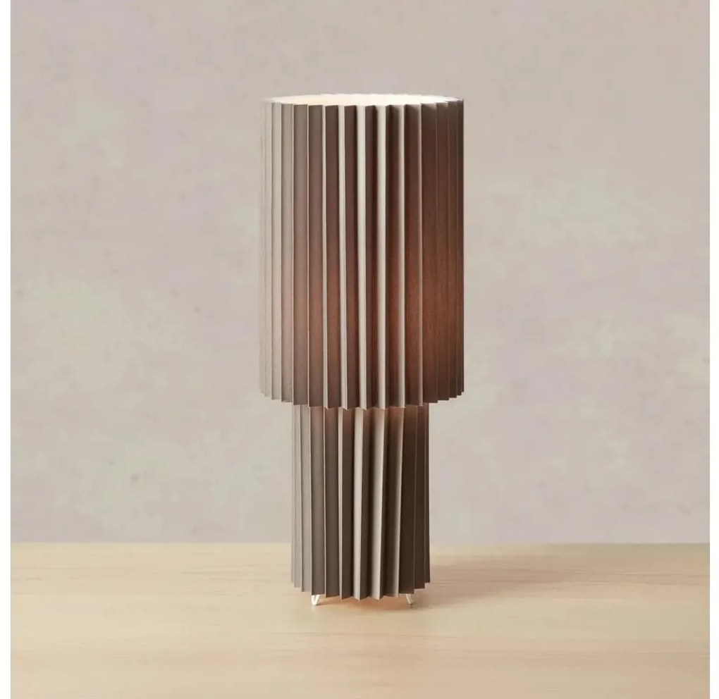 Markslöjd 108898 - Настолна лампа CATIS 1xE27/60W/230V 45 cm сива