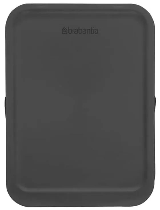 Кош за разделно събиране на боклук Brabantia Sort&Go 1004140, 40 л, Дръжка, Възможност за стенен монтаж, Тъмносив