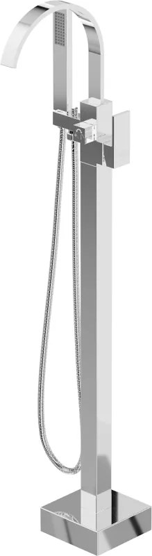 Mexen Veda свободно стоящ смесител за вана, хром - 75433-00