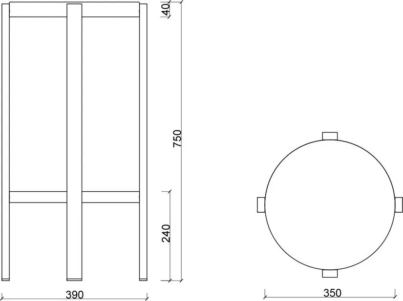 Светлосив стоманен бар стол (височина на седалката 75 cm) Doon – noo.ma