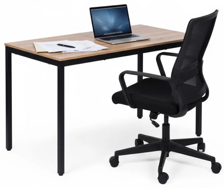 Кухненска маса дъб 120 x 60 cm - универсална маса за 4-5 души