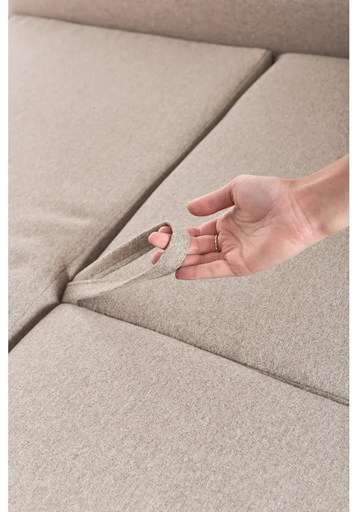 Бежов променлив диван ъглов диван Pop - Bonami Selection