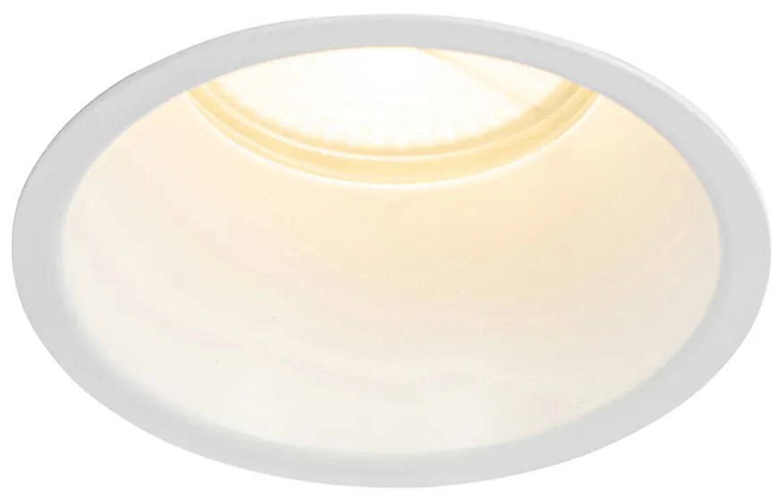 Интелигентен вграден прожектор бял IP44 вкл. Wifi GU10 70mm - Dept