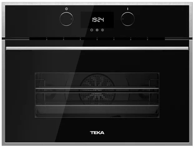 Teka HLC 844 C BK-SS Фурна за вграждане+микровълнова